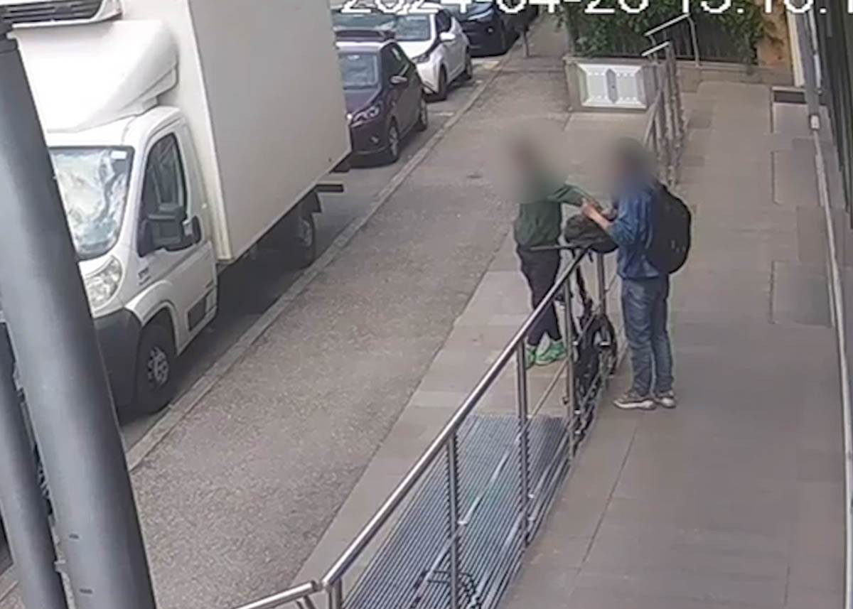 Furto bici frame