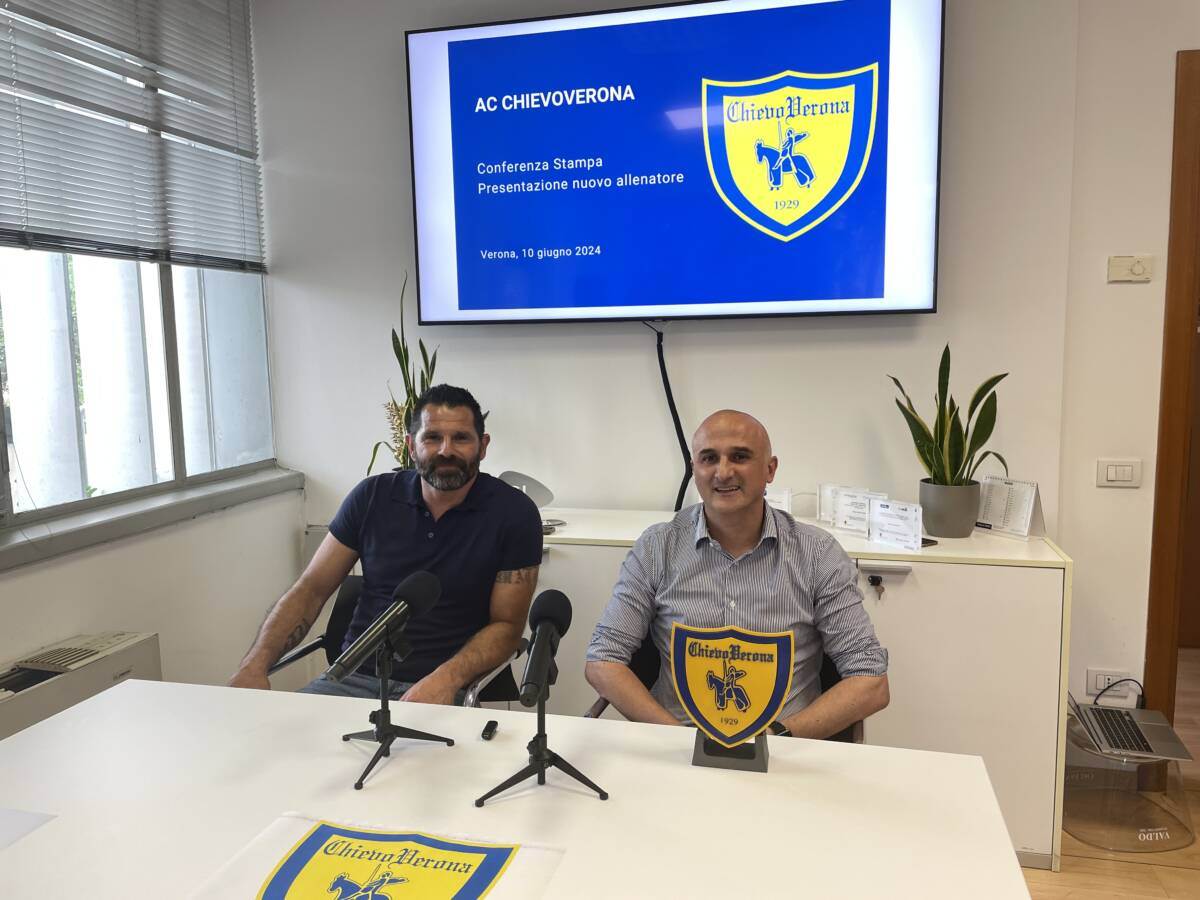 AC Chievoverona conferenza stampa, presentazione A.Pontarollo