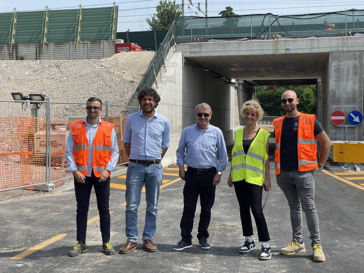 sottopasso via bernini buri