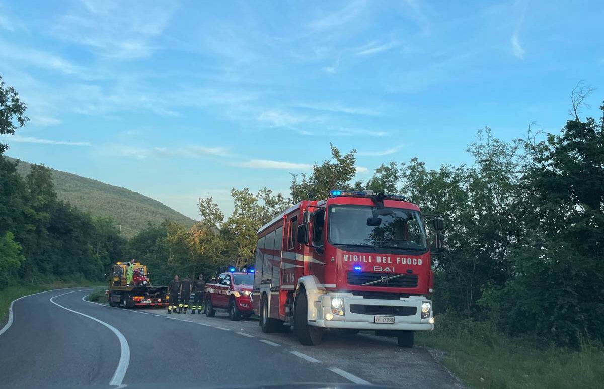 Incidente Costermano soccorsi