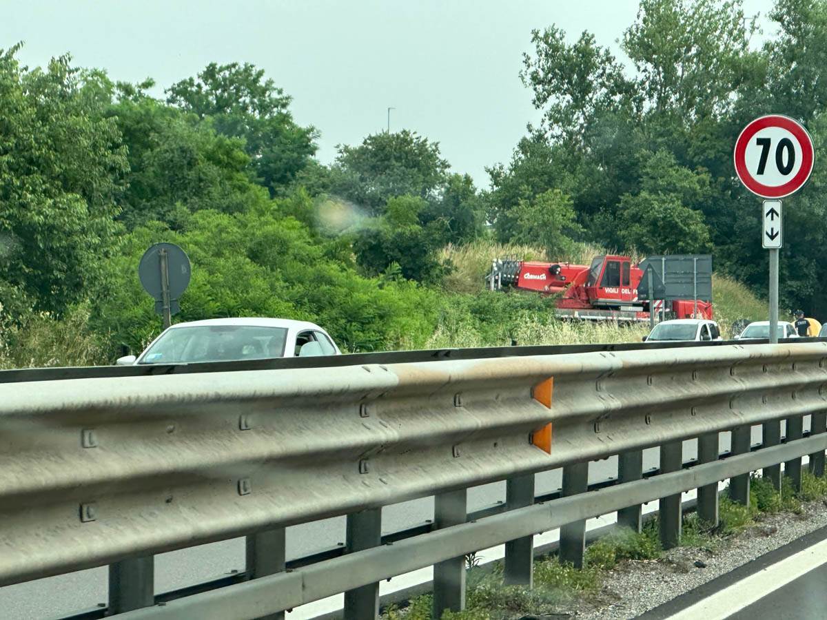 Incidente tangenziale Nord - Bussolengo