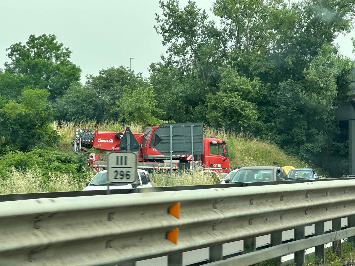 Incidente tangenziale Nord - Bussolengo