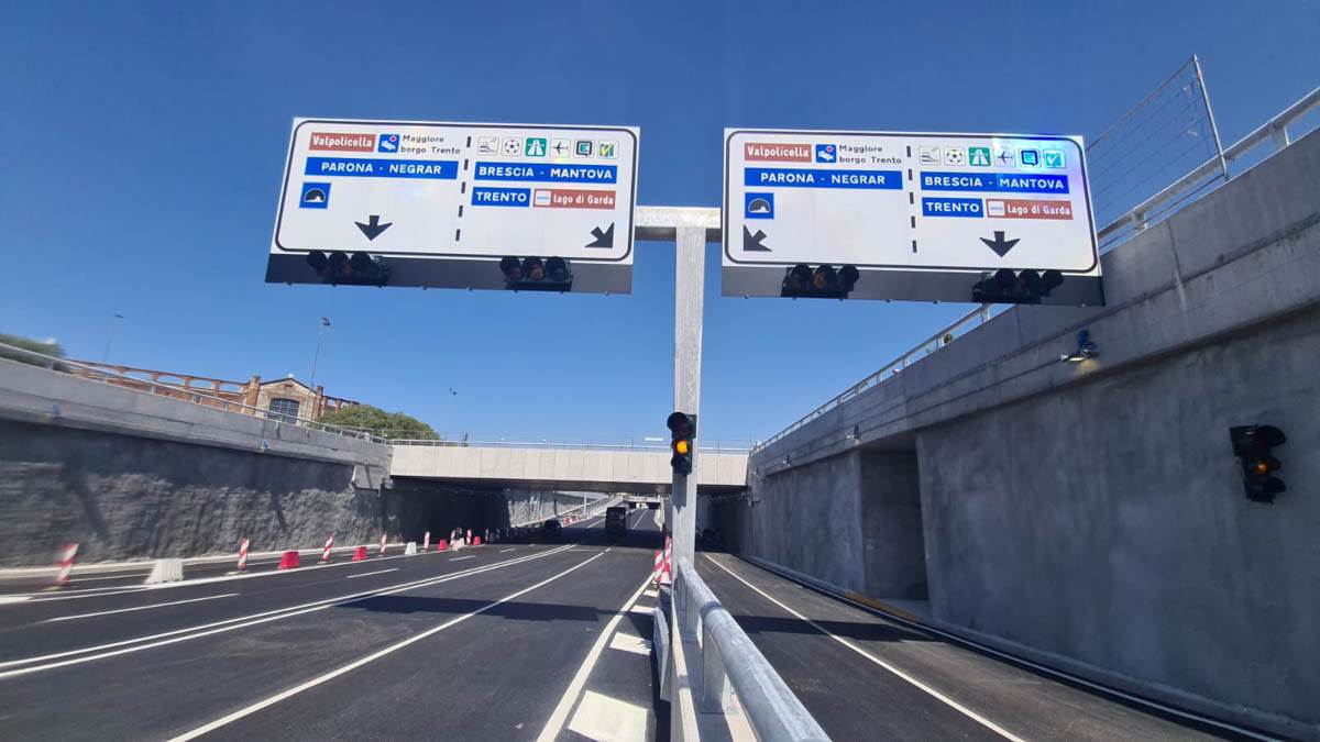 Nuovo sottopasso via Città di Nimes