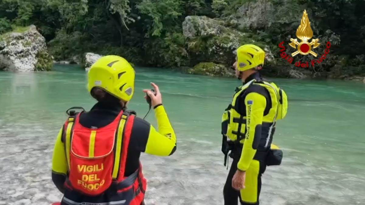 Soccorsi fiume Natisone