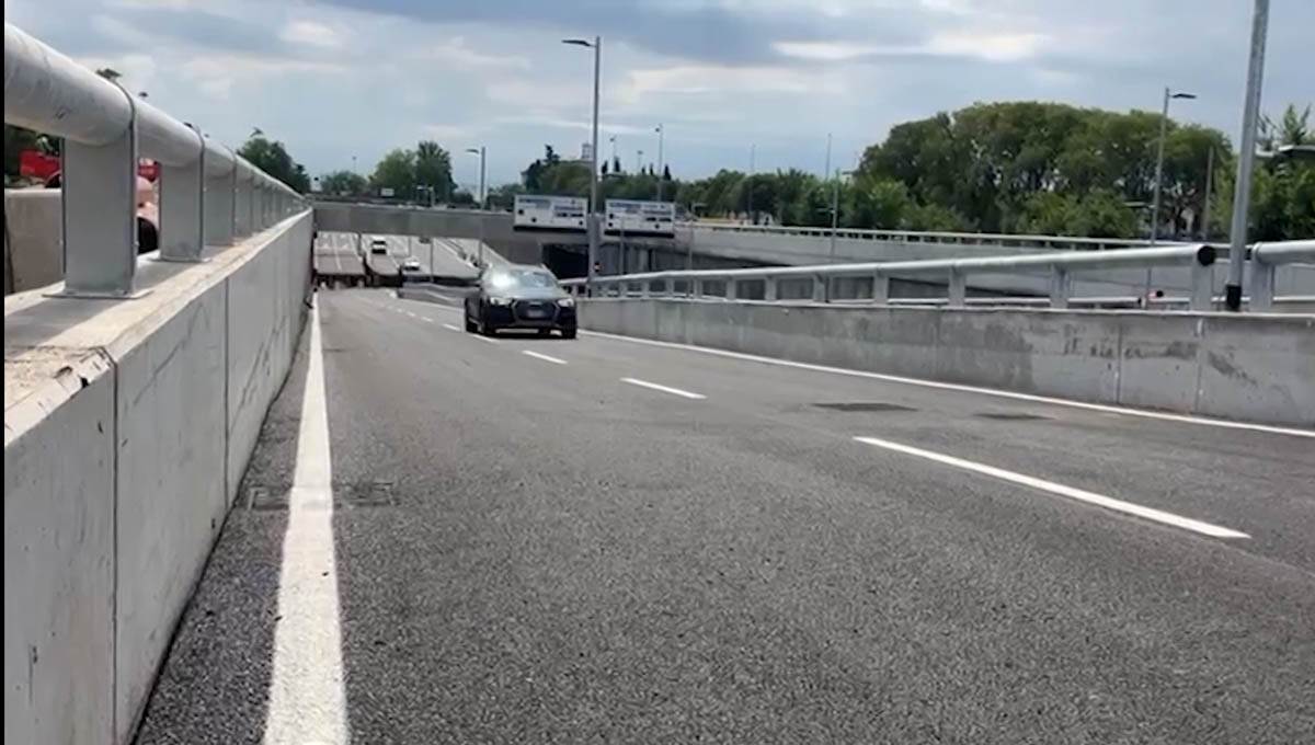 Sottopasso - rampa aperta