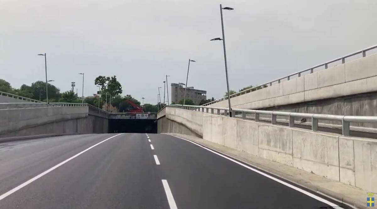 Sottopasso via Città di Nimes