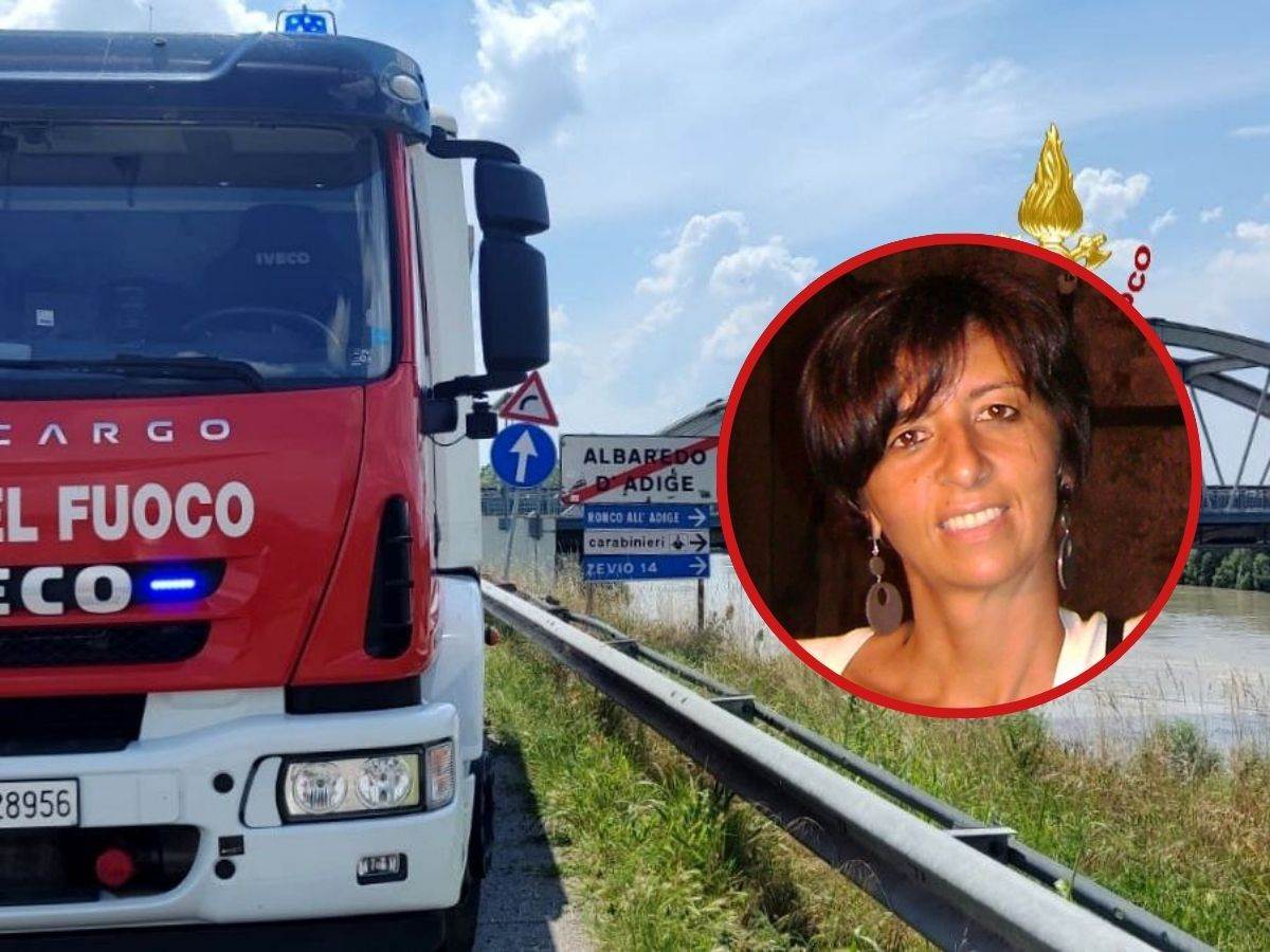 Vigili del fuoco ricerche - tondino Patrizia Ruzza