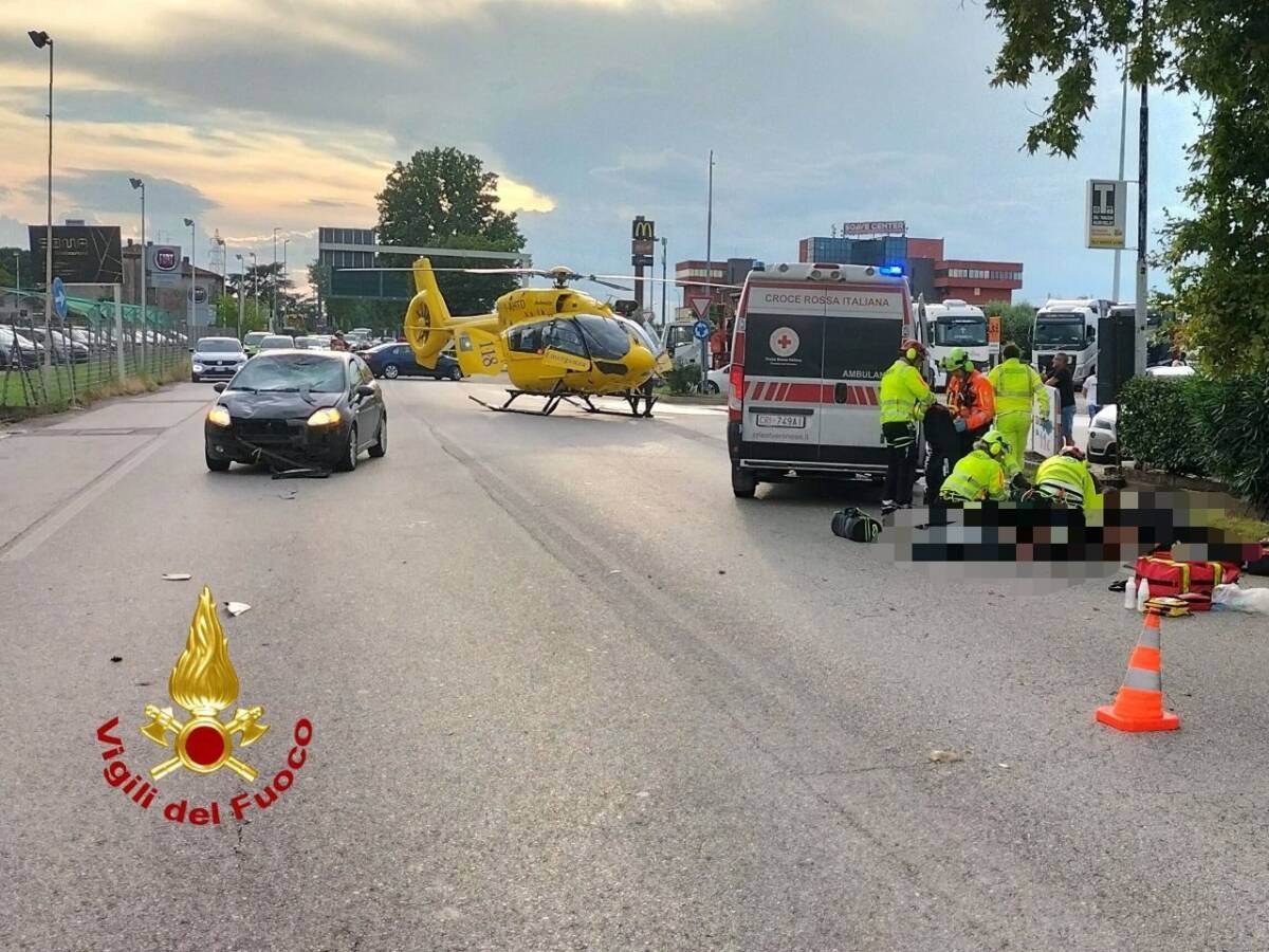 incidente san bonifacio monopattino