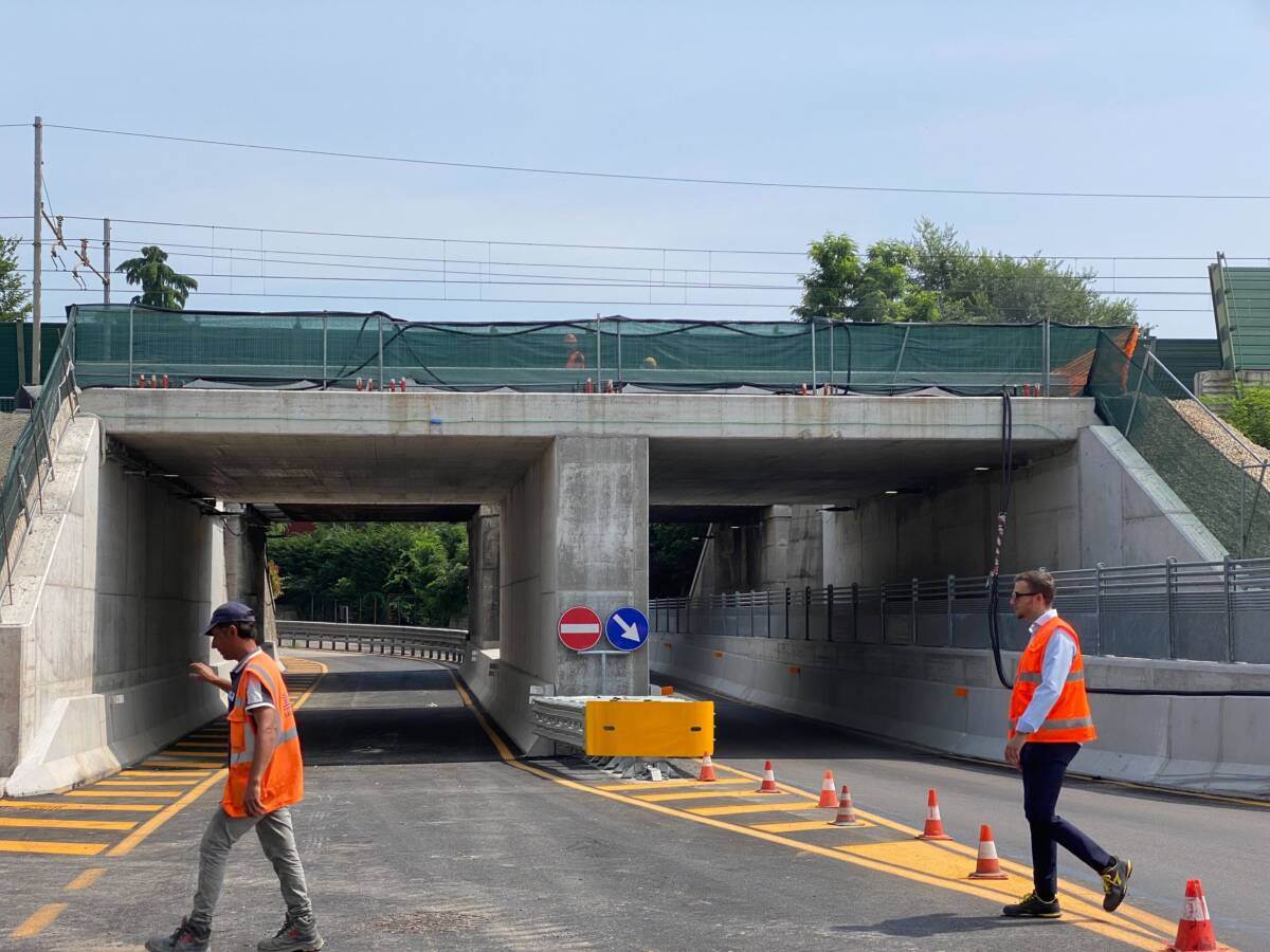 sottopasso via bernini buri