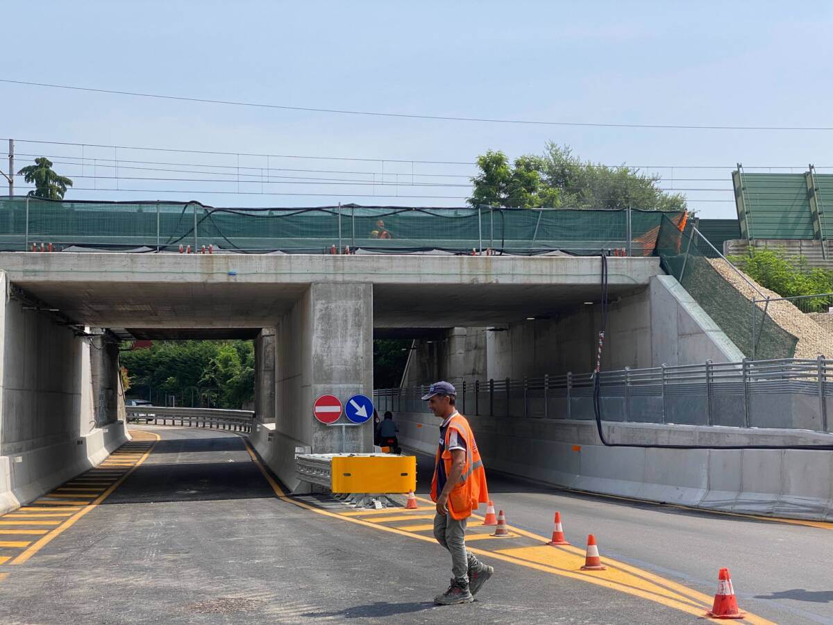 sottopasso via bernini buri