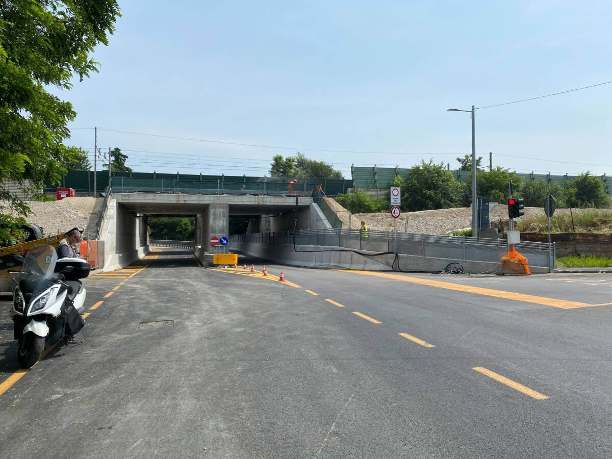 sottopasso via bernini buri