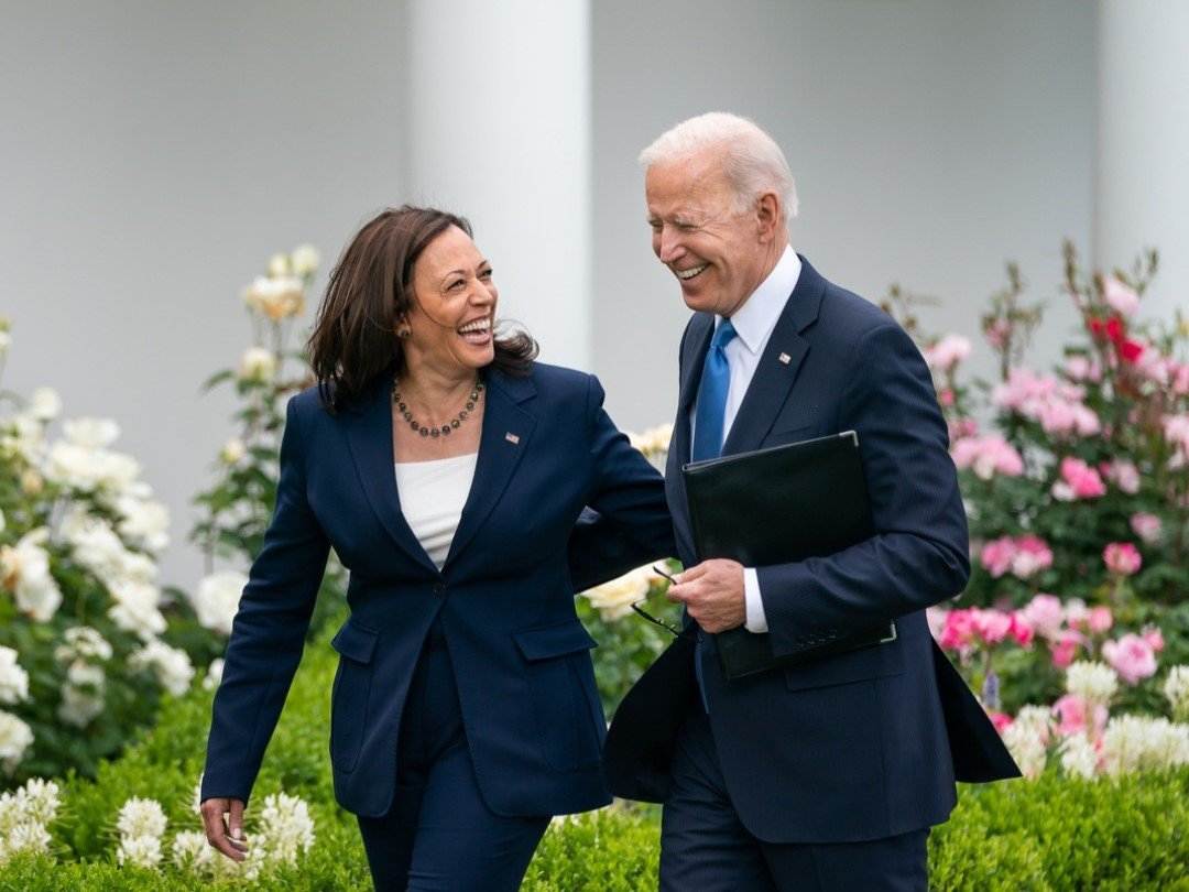 Kamala Harris e Joe Biden