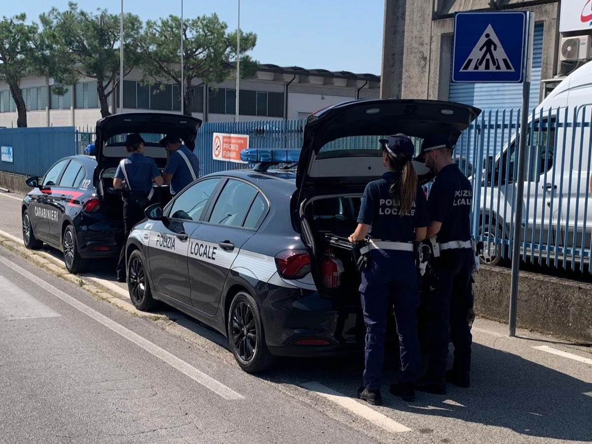 Carabinieri San Giovanni Lupatoto e Polizia locale di Verona