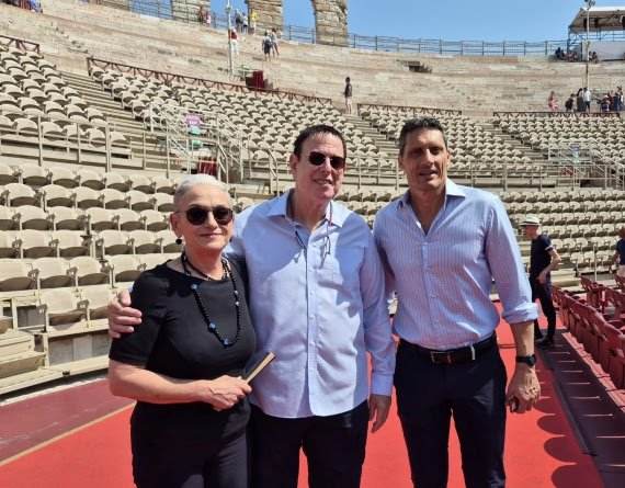 Cecilia Gasdia, Daniel Oren, Stefano Trespidi