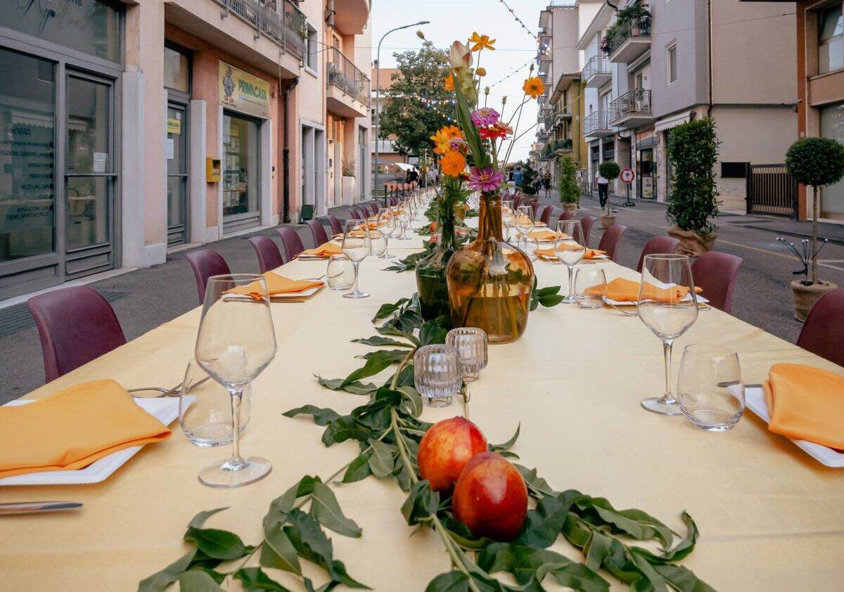 Cena in via De Gasperi Bussolengo