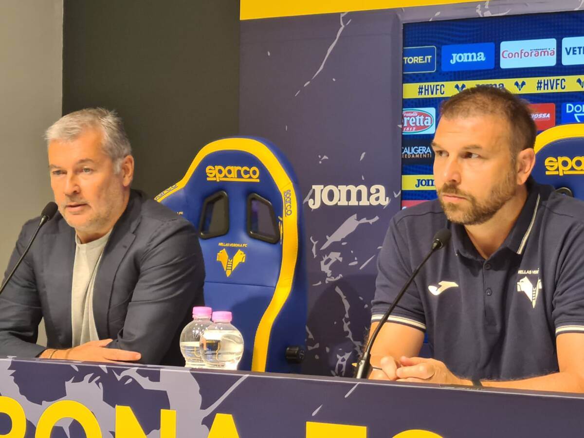 Hellas Verona - presentazione Paolo Zanetti
