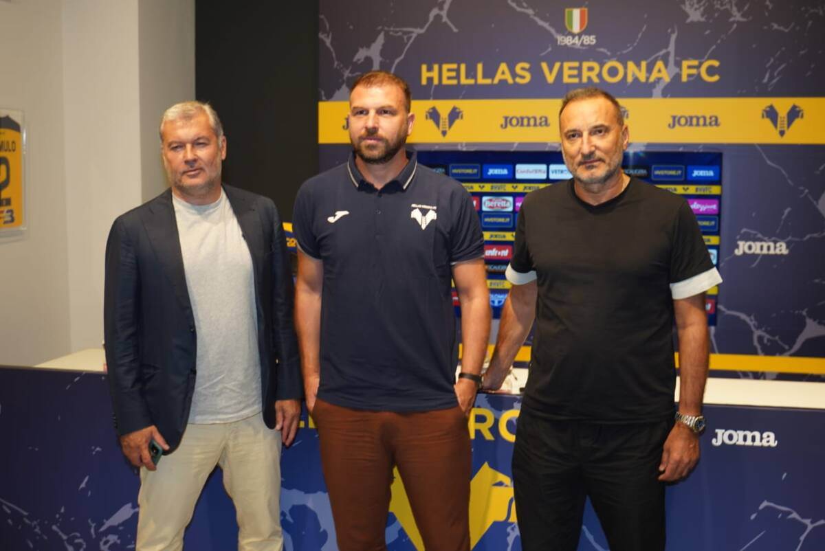 Hellas Verona - presentazione Paolo Zanetti
