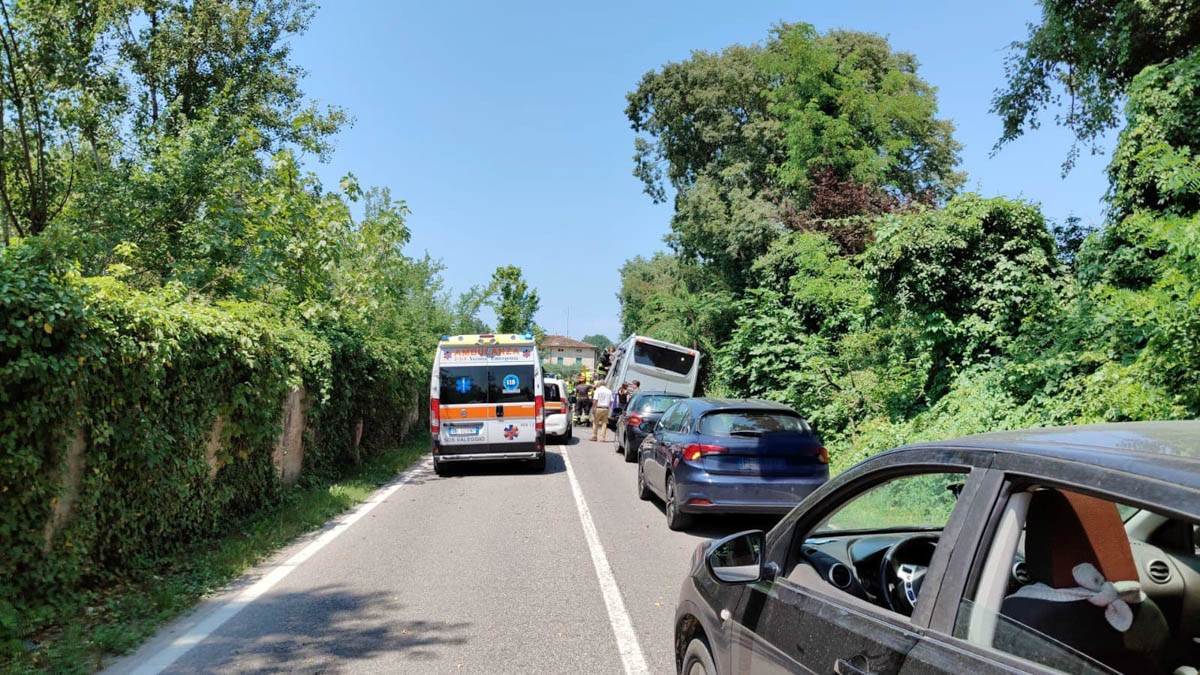 Incidente sulla Gardesana Orientale a Peschiera del Garda