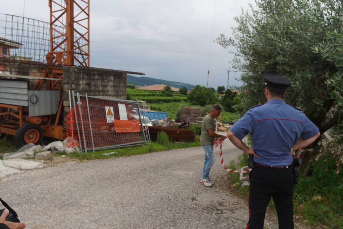 Incidente mortale lavoro Negrar