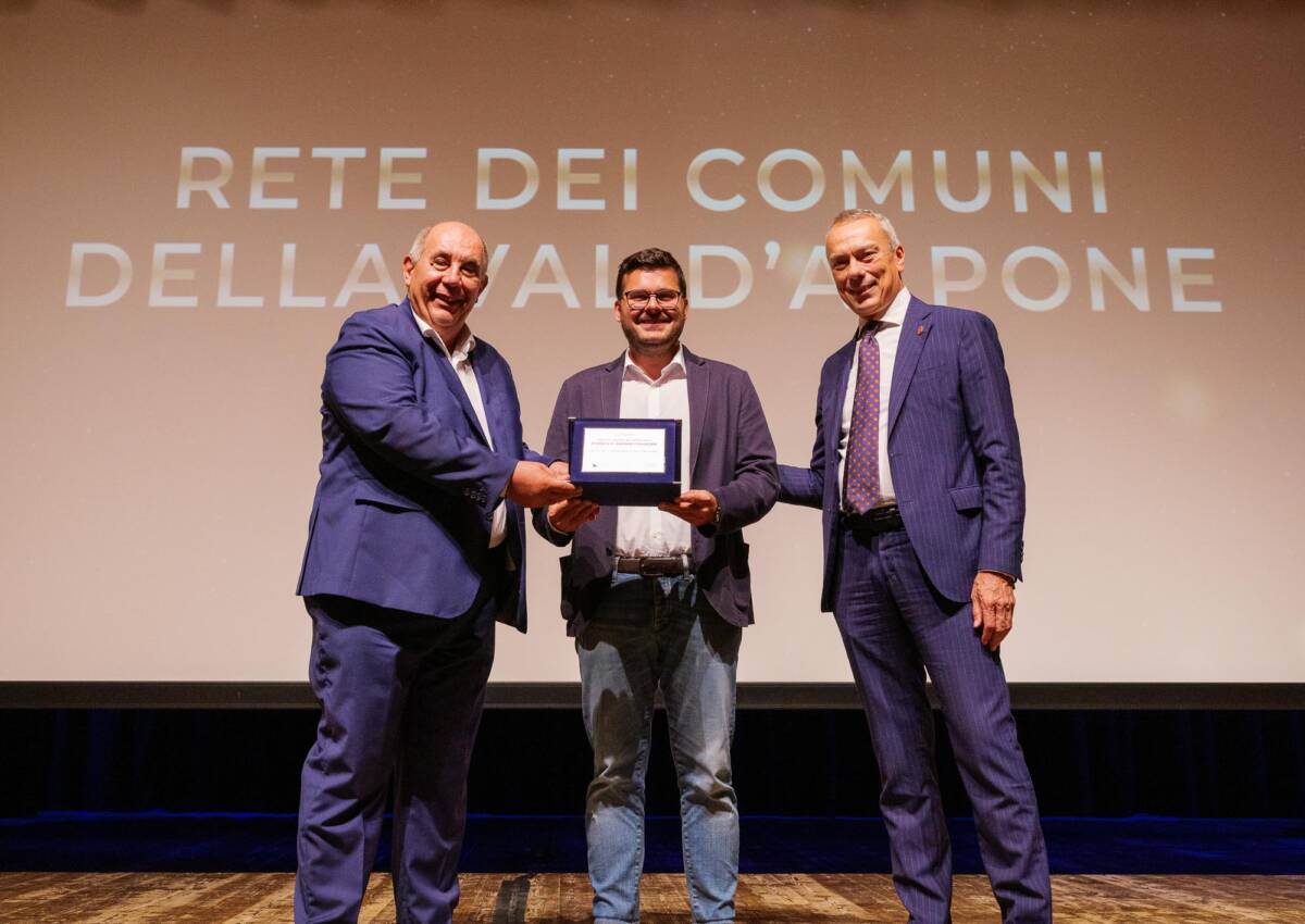 Premio pubblica amministrazione alla Rete dei comuni della Val D’Alpone