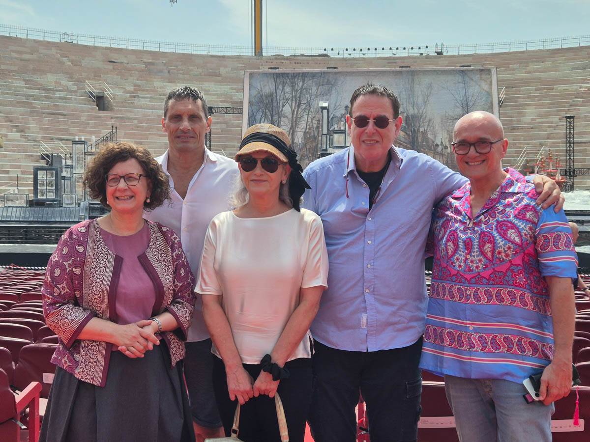 Presentazione Bohème 2024 - Arena - Ugolini, Trespidi, Gasdia, Oren, Signorini