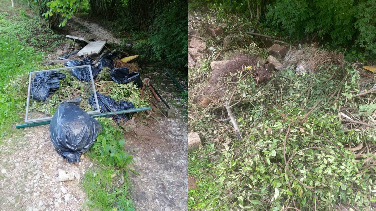 Rifiuti abbandonati Sant'Anna d'Alfaedo