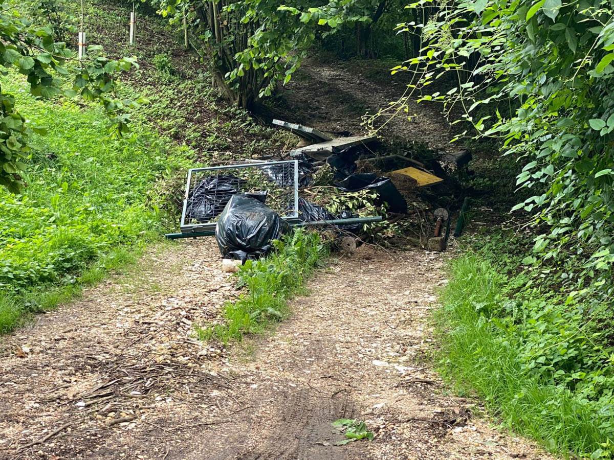 Rifiuti abbandonati Sant'Anna d'Alfaedo