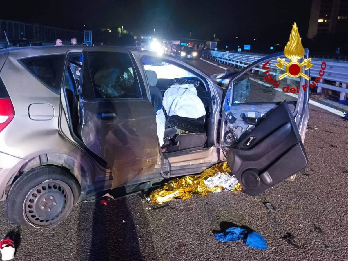 incidente a4 verona est