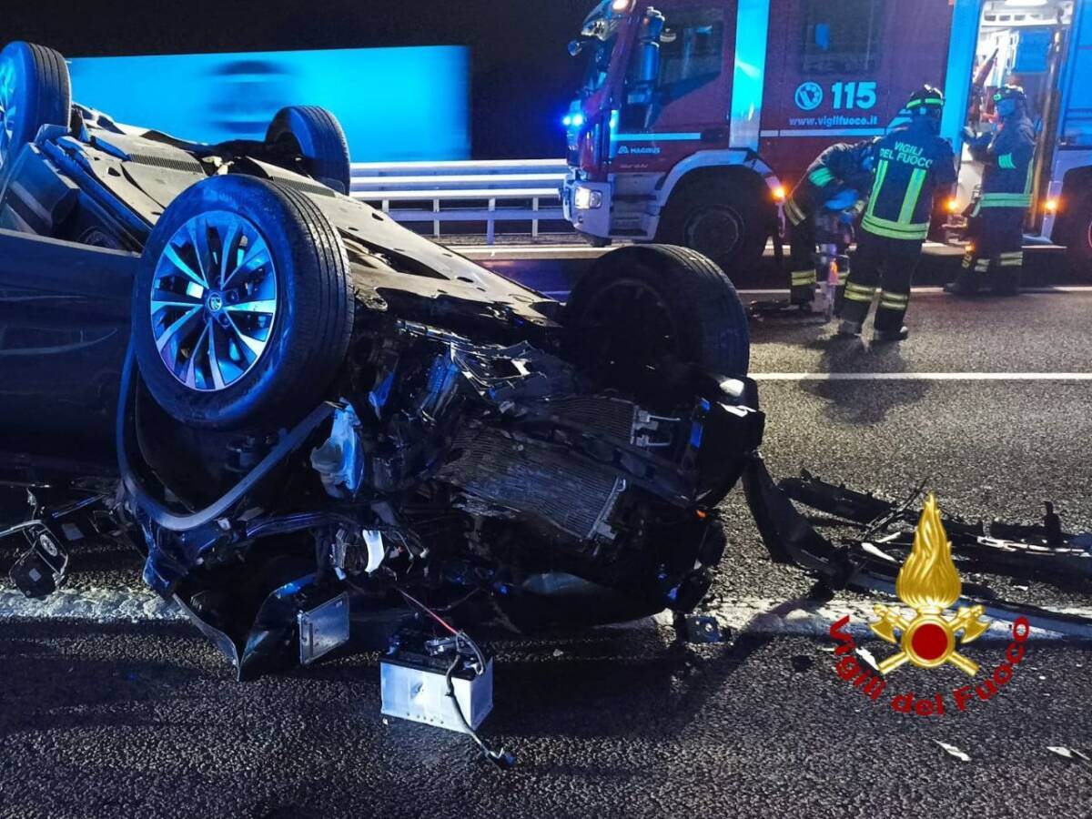 incidente a4 verona est