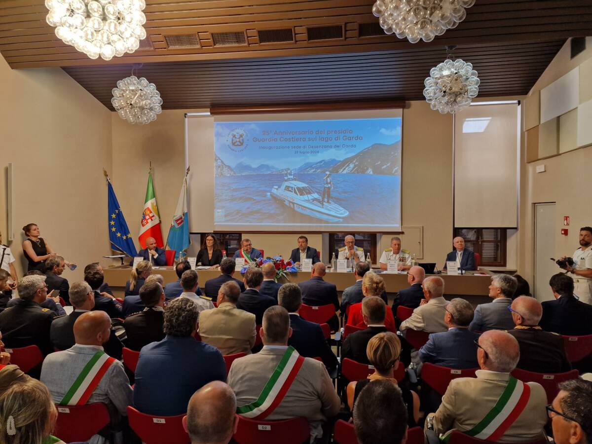 lago di garda matteo salvini elisa de berti