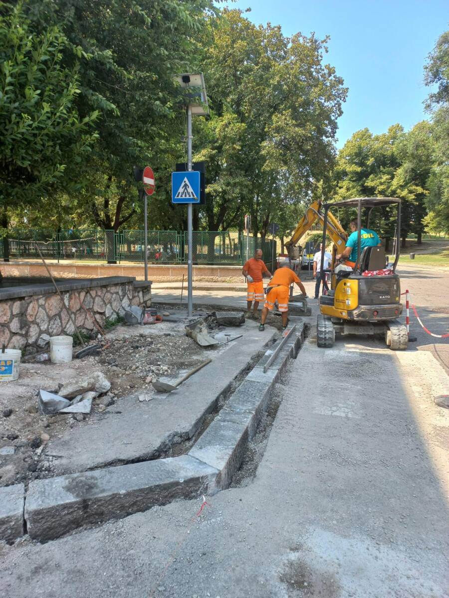 lavori marciapiedi verona