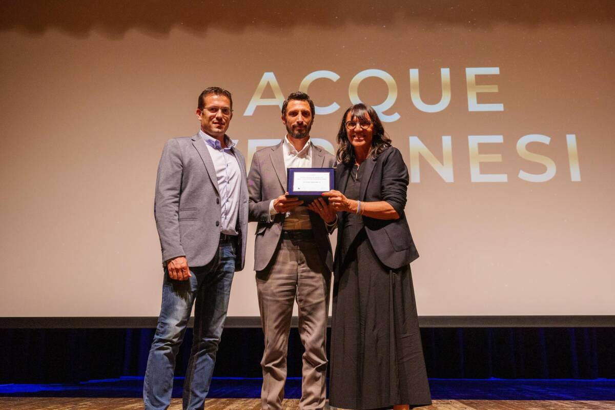 Premio Enti e associazioni imprenditoriali ad Acque Veronesi