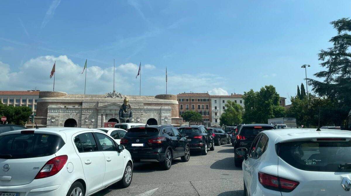 traffico viale piave verona