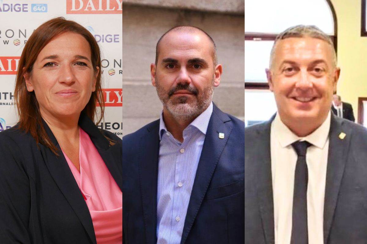 Da sinistra: Rotta, Bozza, Montagnoli