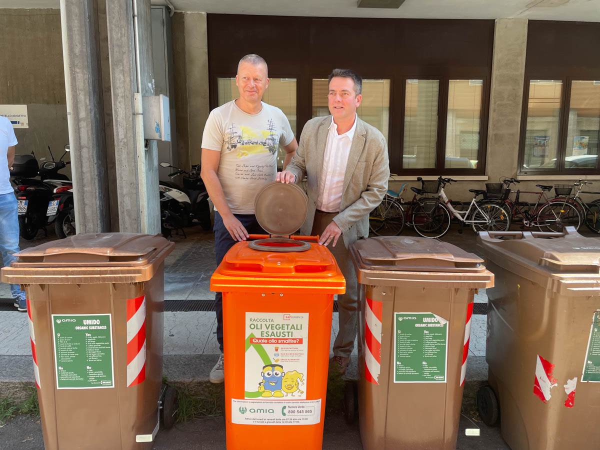 Amia Verona olio alimentare esausto