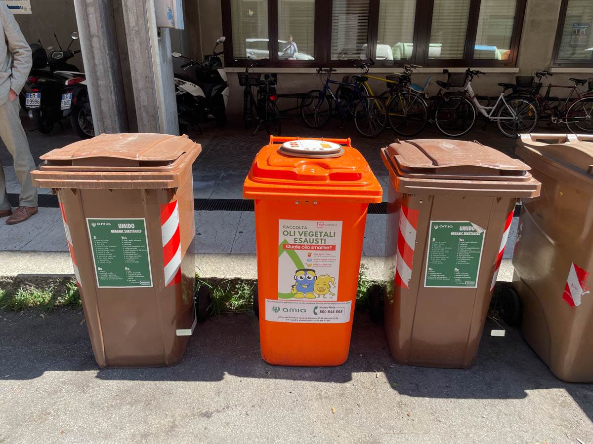 Amia Verona olio alimentare esausto