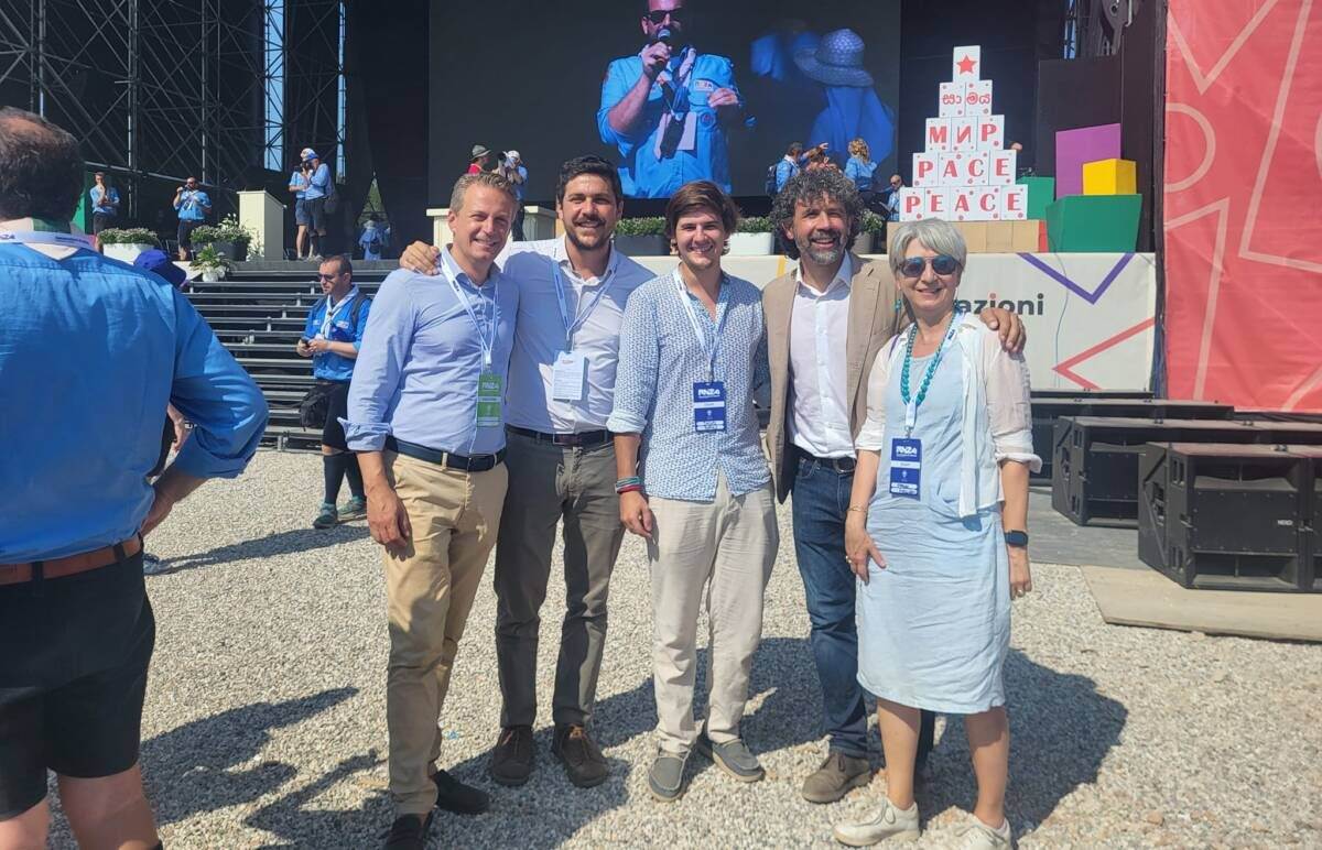 Vallani, Ferrari, Buffolo, Tommasi e Zivelonghi (Foto FB Stefano Vallani).