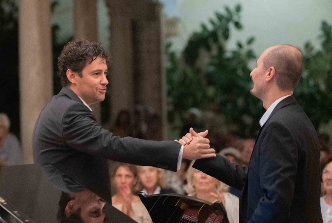 Cosimo Panozzo con Luca Rasca