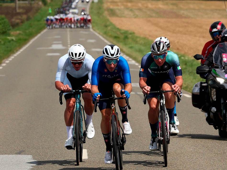 Elia Viviani - Olimpiadi Parigi 2024 - Immagine Eurosport