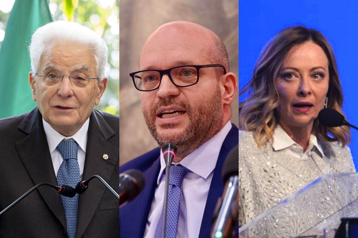 Mattarella, Fontana, Meloni