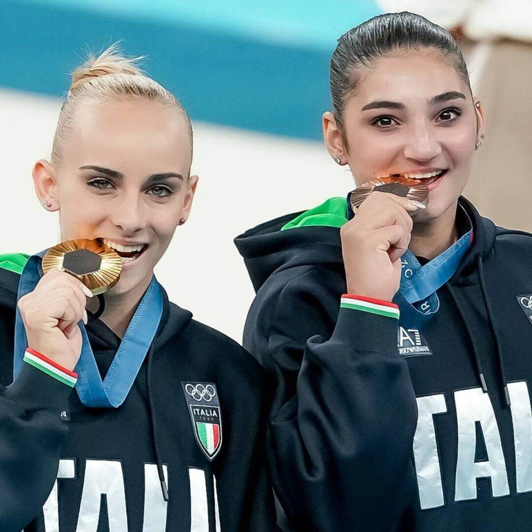 alice d'amato e manila esposito medaglia