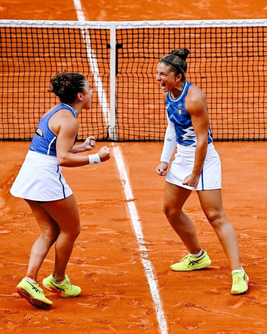 Jasmine Paolini e Sara Errani