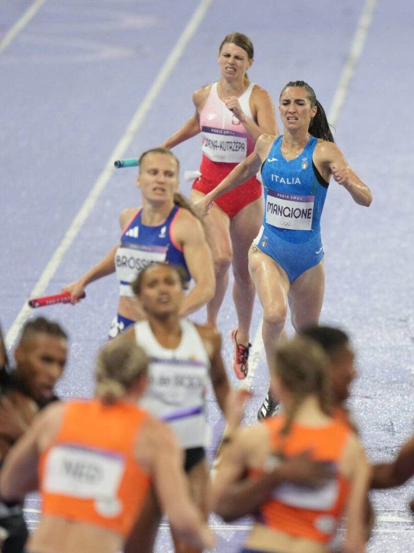 staffetta 4x400 olimpiadi parigi 2024