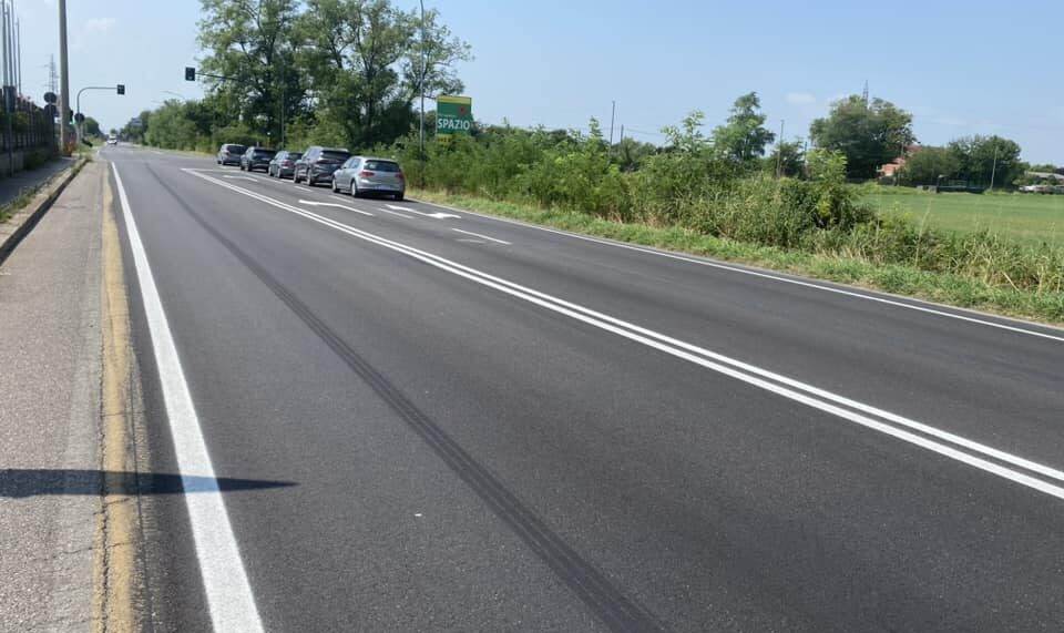 via vigasio riasfaltata