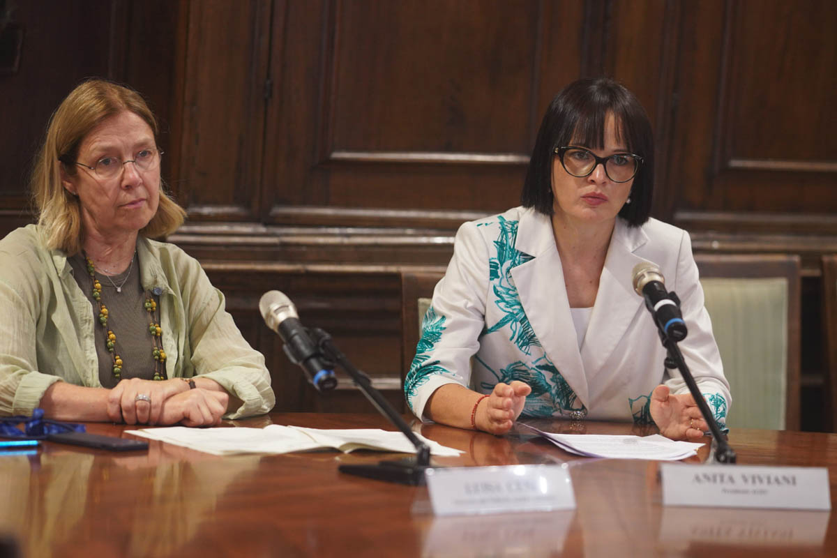 L'assessora Luisa Ceni e la presidente di Agec Anita Viviani