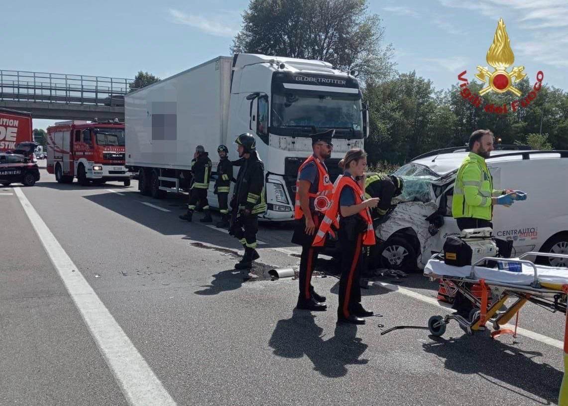 L'incidente stradale mortale in Transpolesana