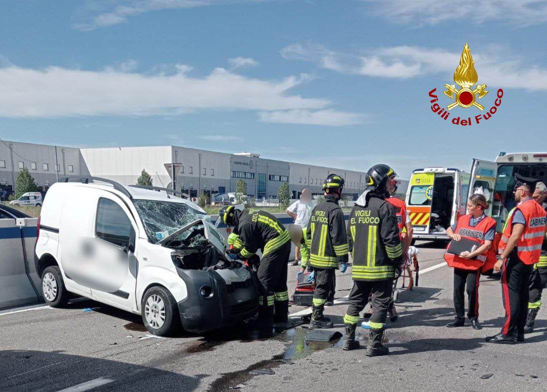 L'incidente stradale mortale in Transpolesana