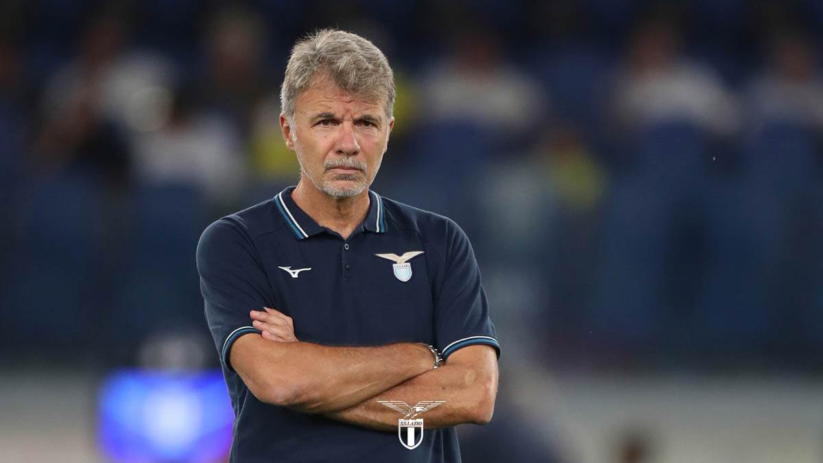 Marco Baroni, allenatore della Lazio. Foto dalla pagina Facebook SS Lazio