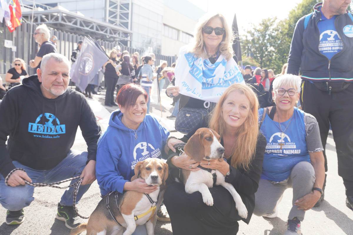 Michela Vittoria Brambilla alla manifestazione
