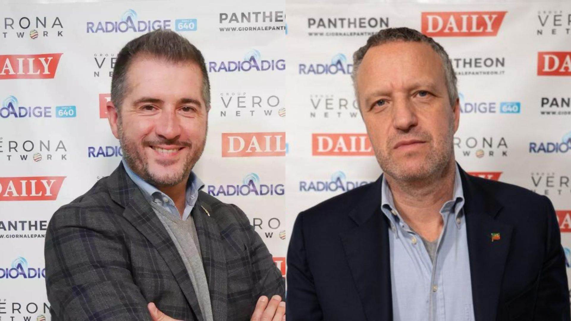 Paolo Borchia e Flavio Tosi